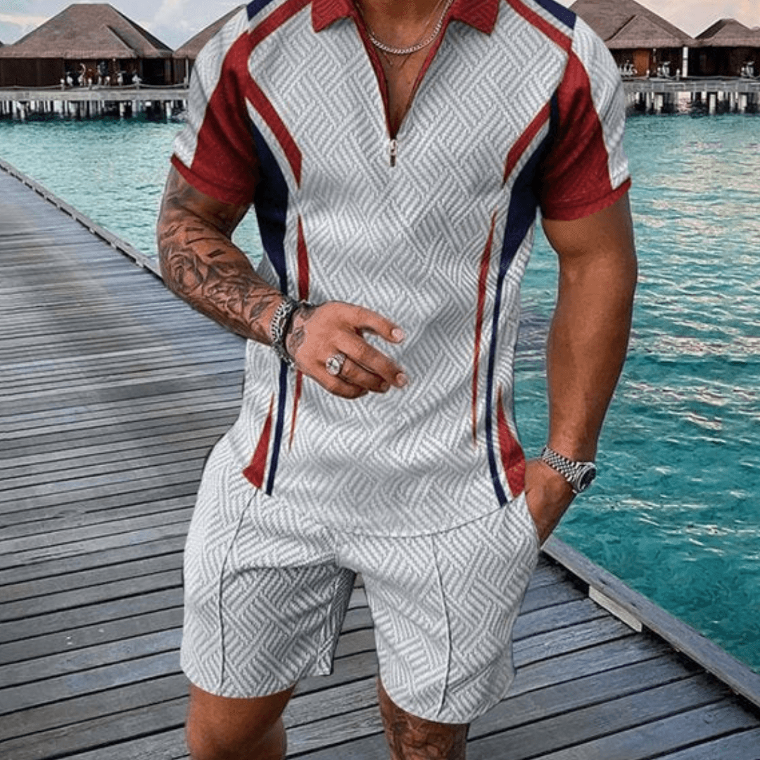 Urus Polo Shirt And Shorts Co-Ord