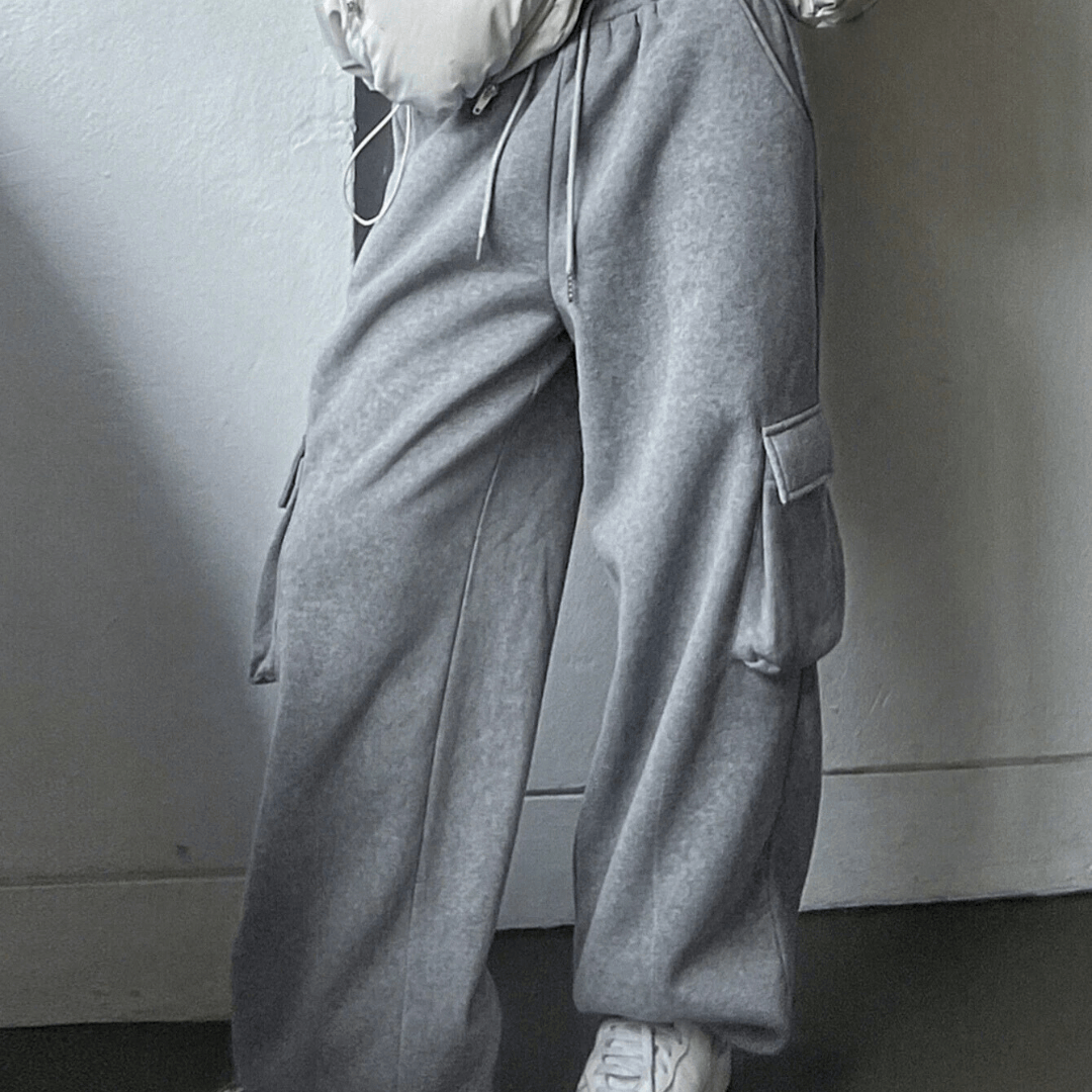 Cargo Jogger Pants with Side Pockets