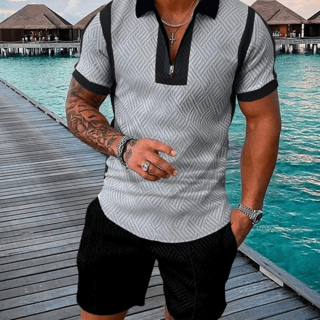 Verona Polo Shirt And Shorts Co-Ord