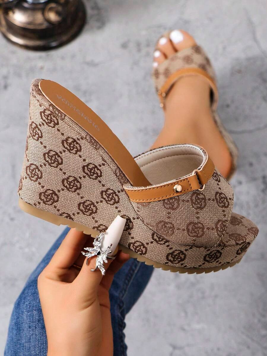 Églantine | Sandales Compensèes