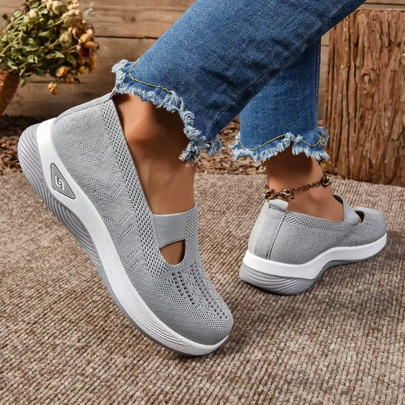 ErgoStepia™ - Women's Orthopedic Comfort Sneakers 
