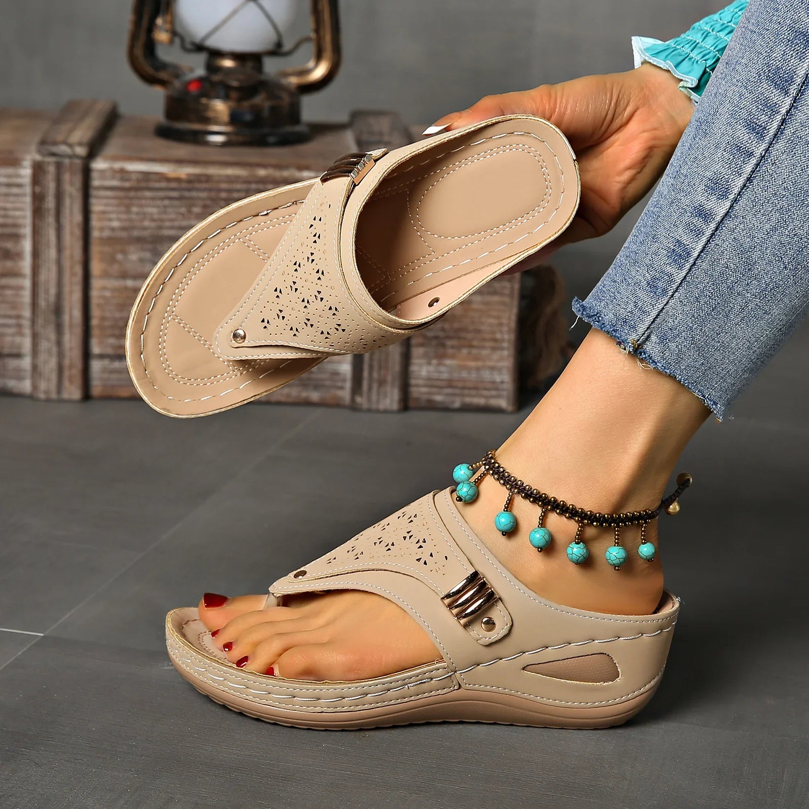 Velora | Sandales en maille