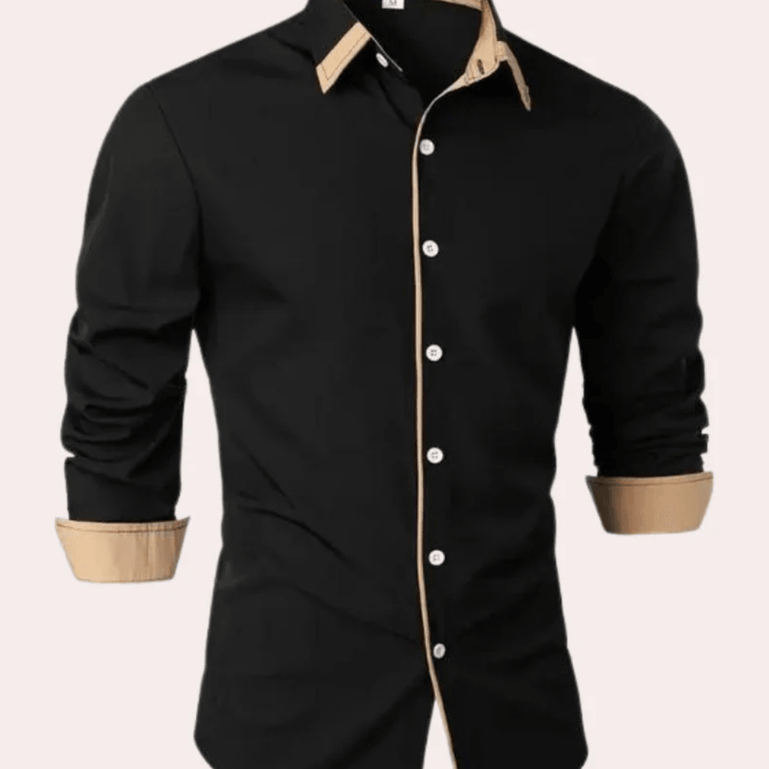 Classic and elegant autumn shirt