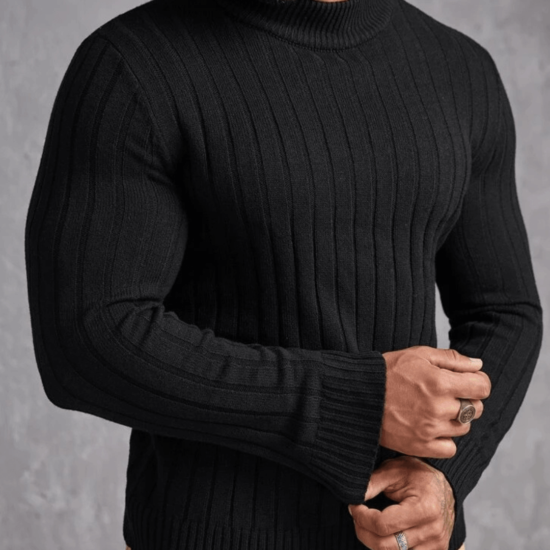 Ribbed sweater