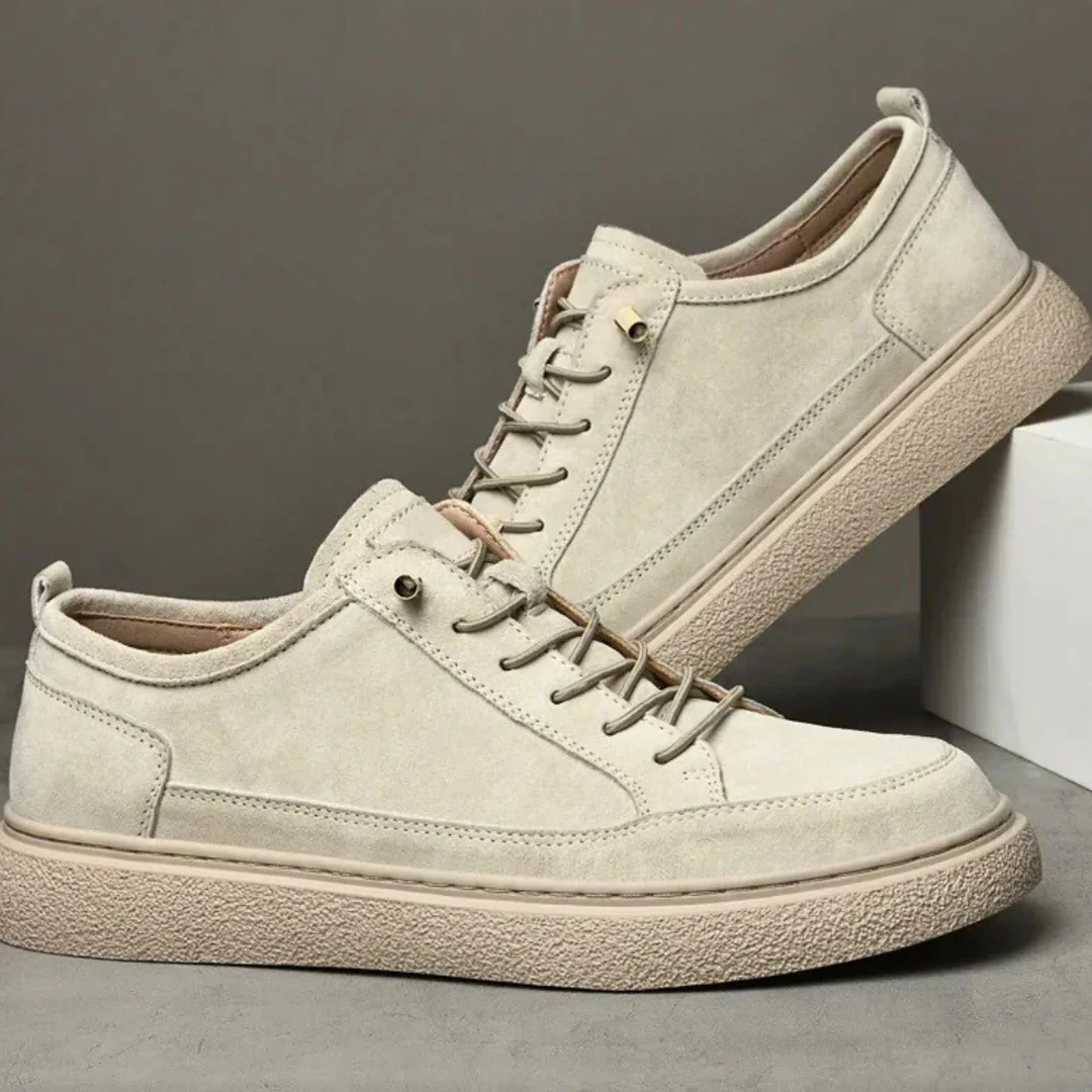 Mike | Suede leather sneakers