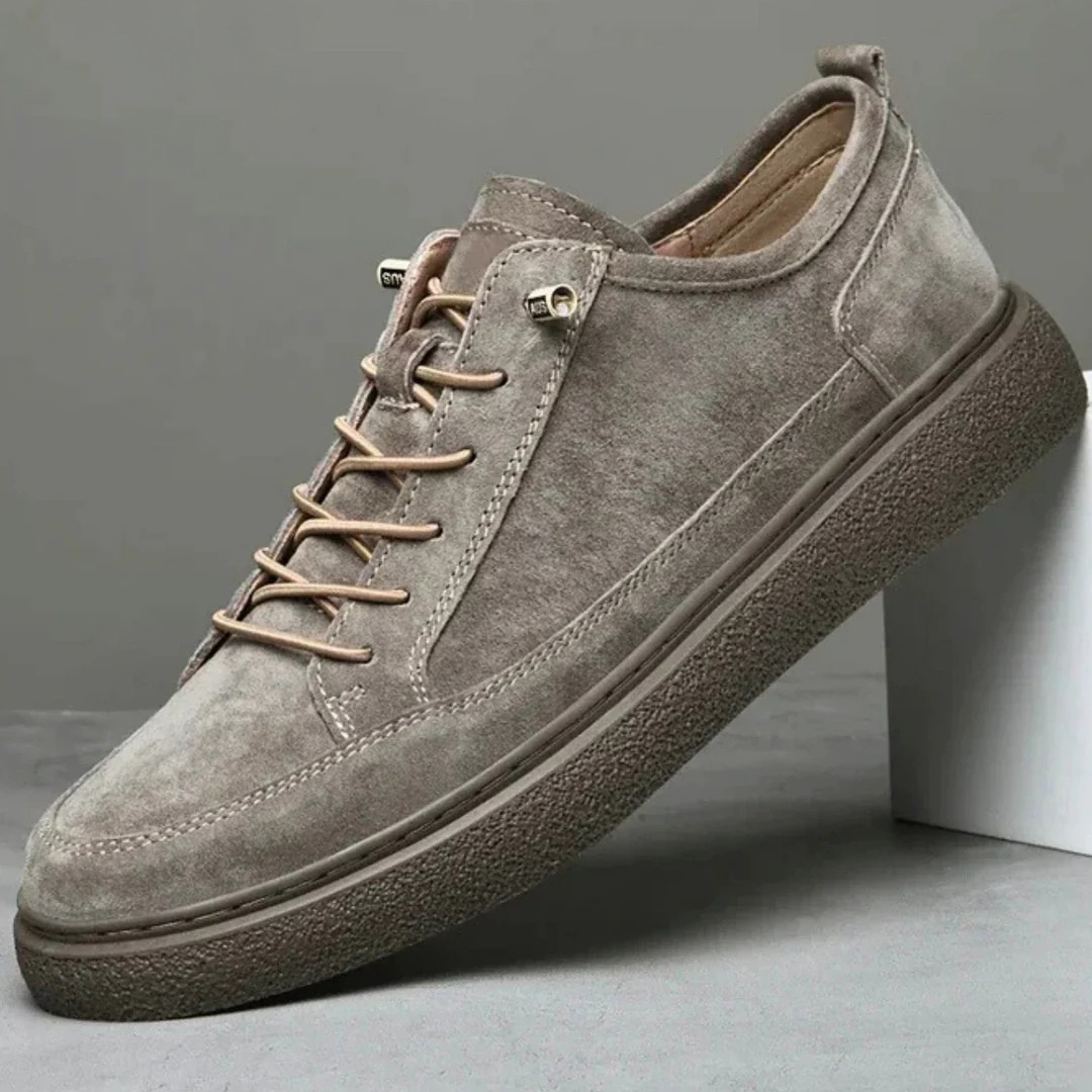 Mike | Suede leather sneakers