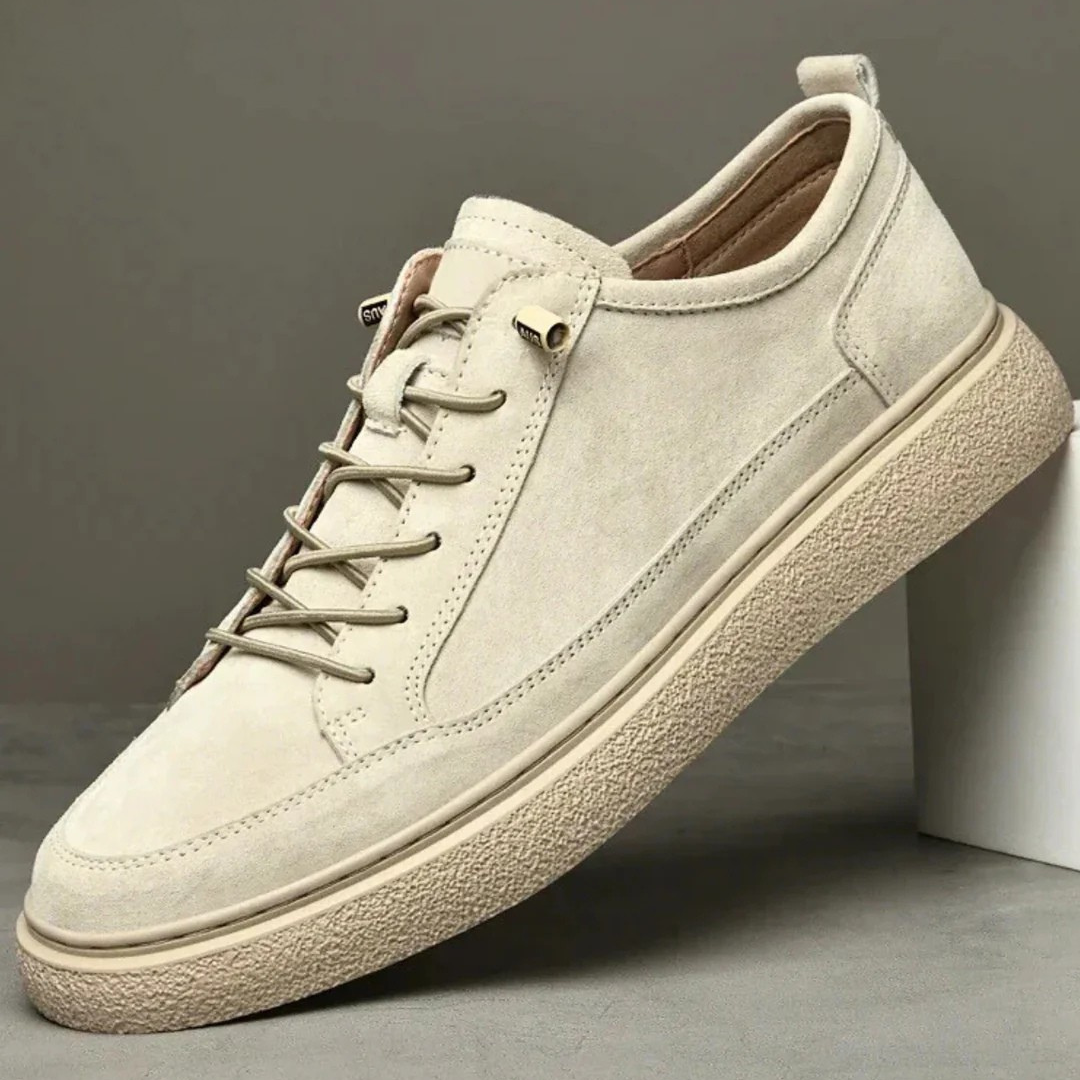 Mike | Suede leather sneakers