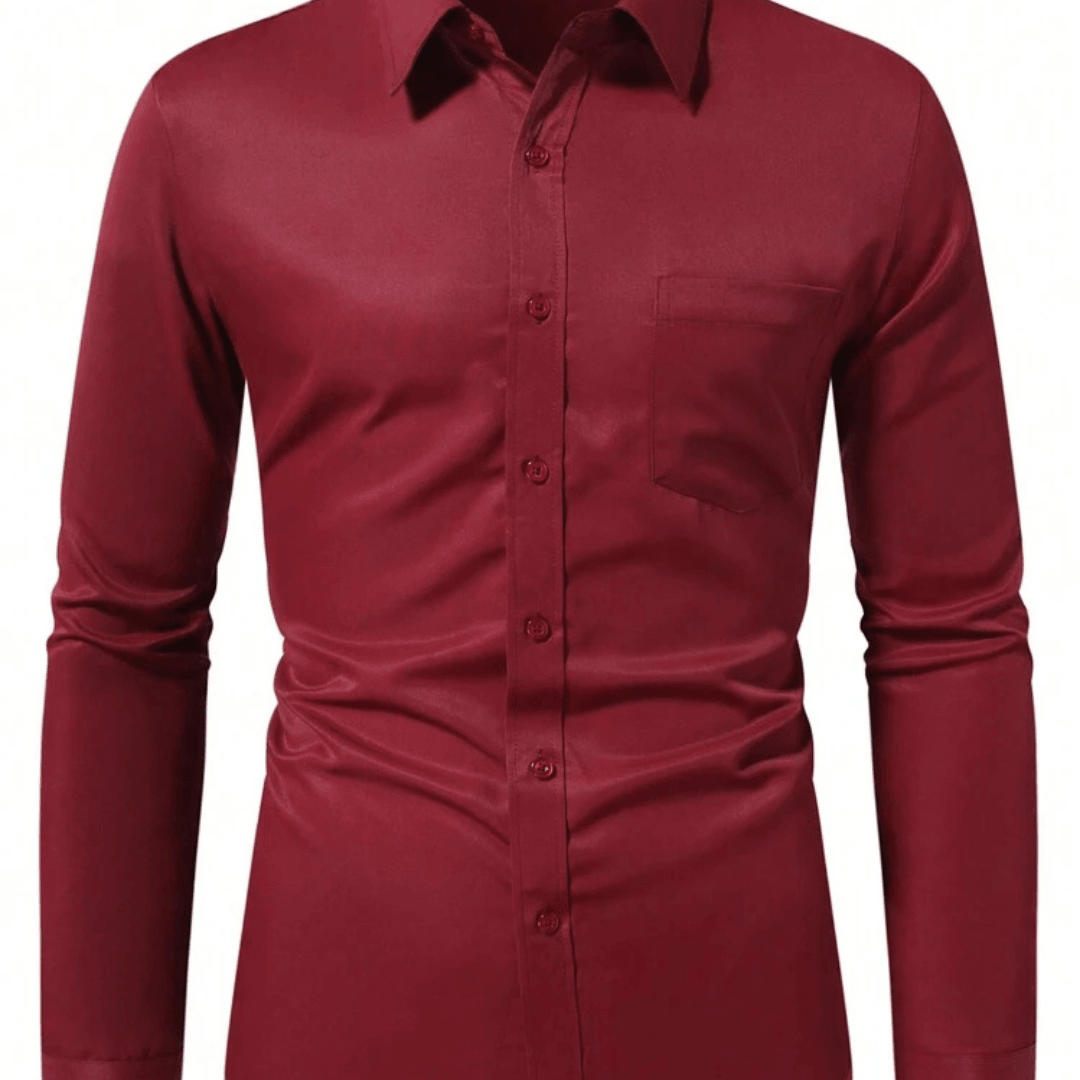 Elegant Long Sleeve Cotton Shirt