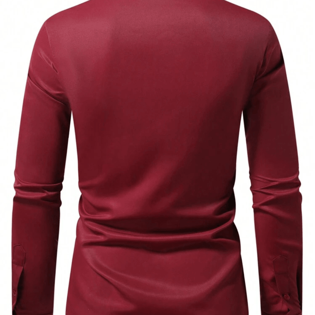 Elegant Long Sleeve Cotton Shirt