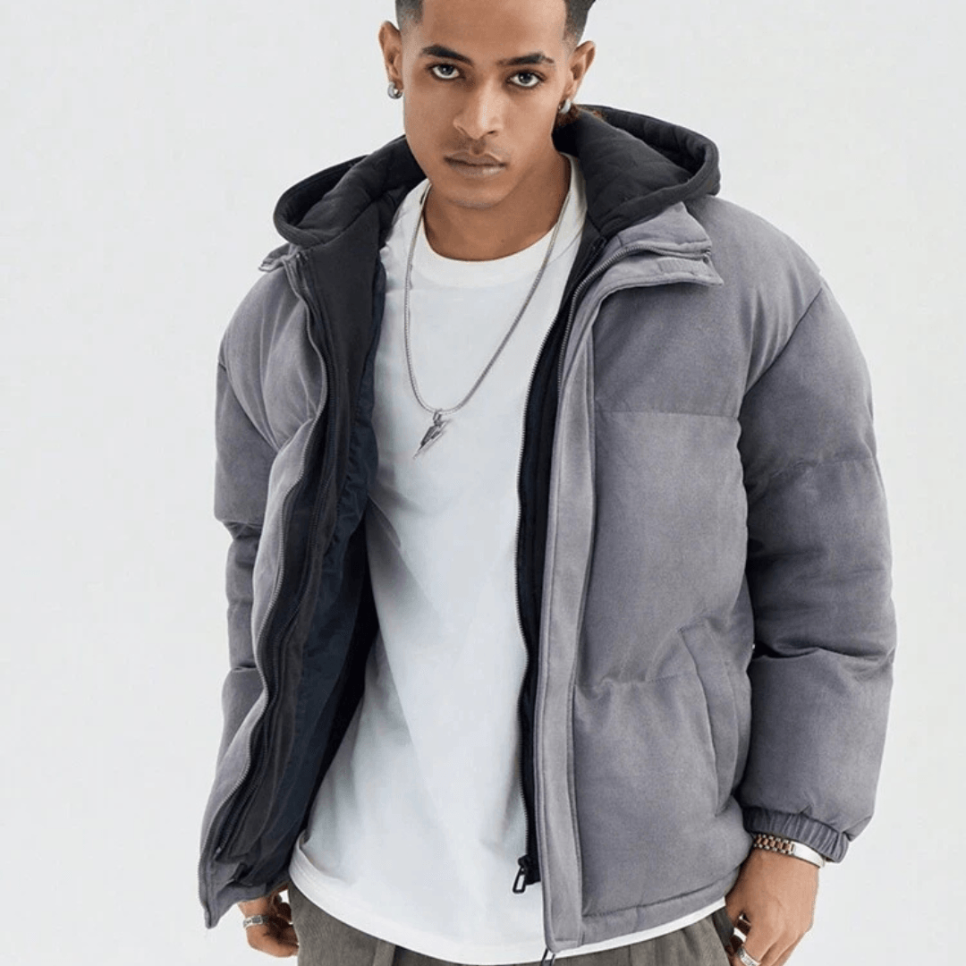 Puffer Padded Jacket with Hood