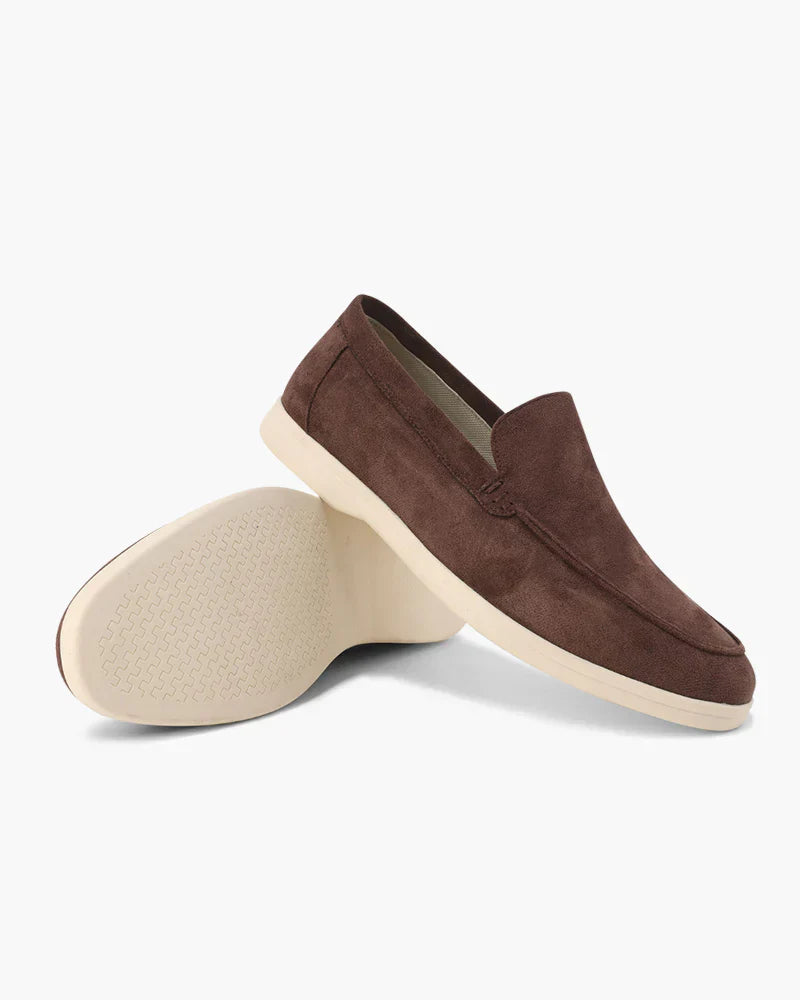 Sam | Old Money Orthopedic Suede Loafers