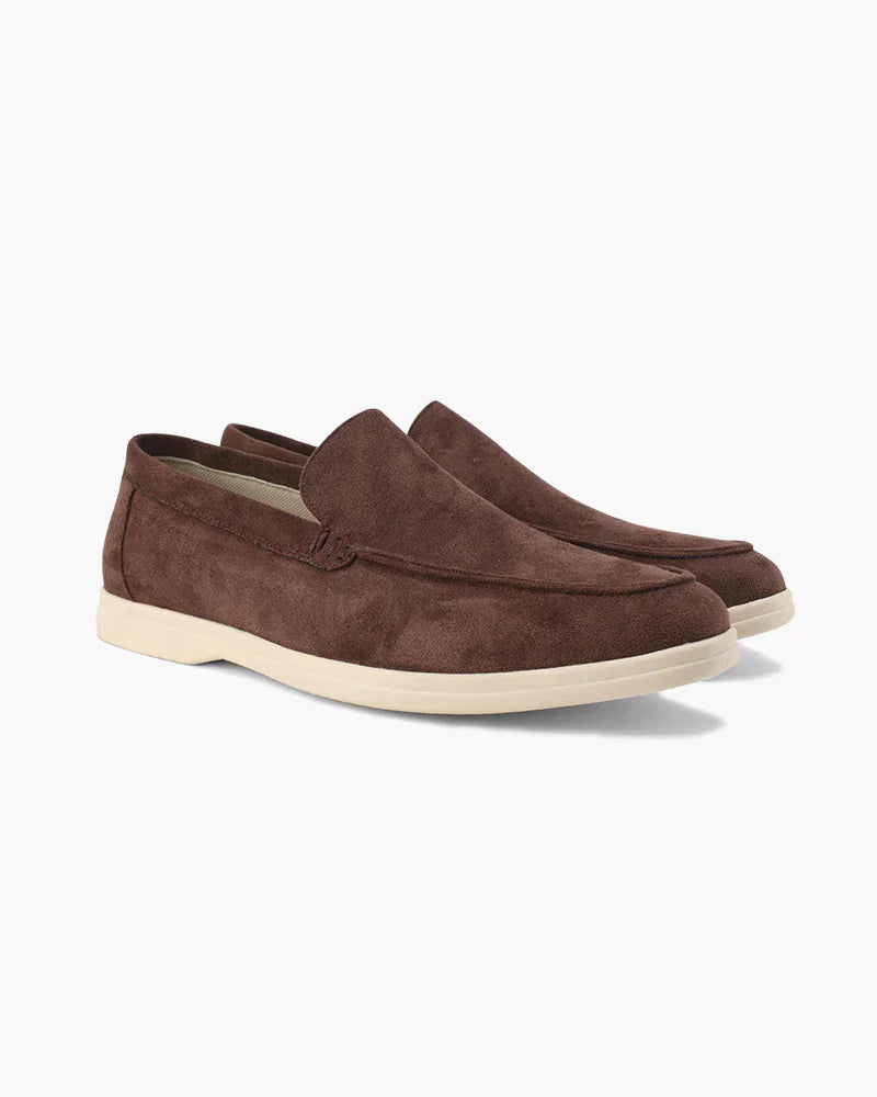 Sam | Old Money Orthopedic Suede Loafers