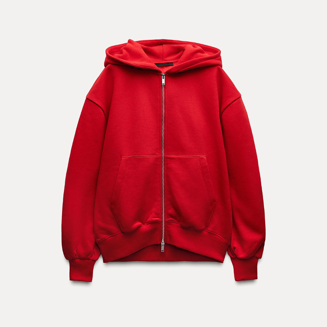 Hoodie with Zip Up