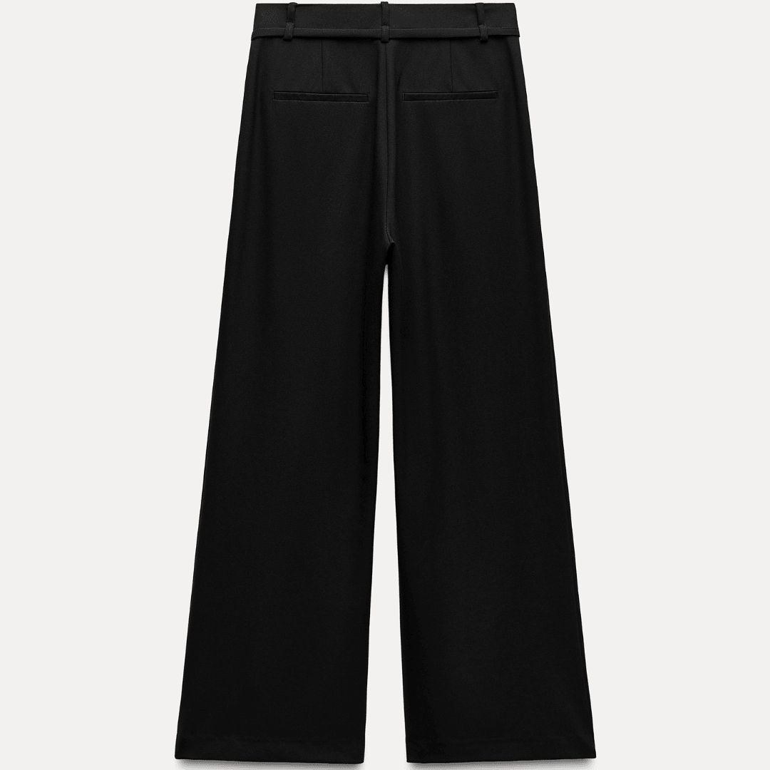 Wide leg trousers