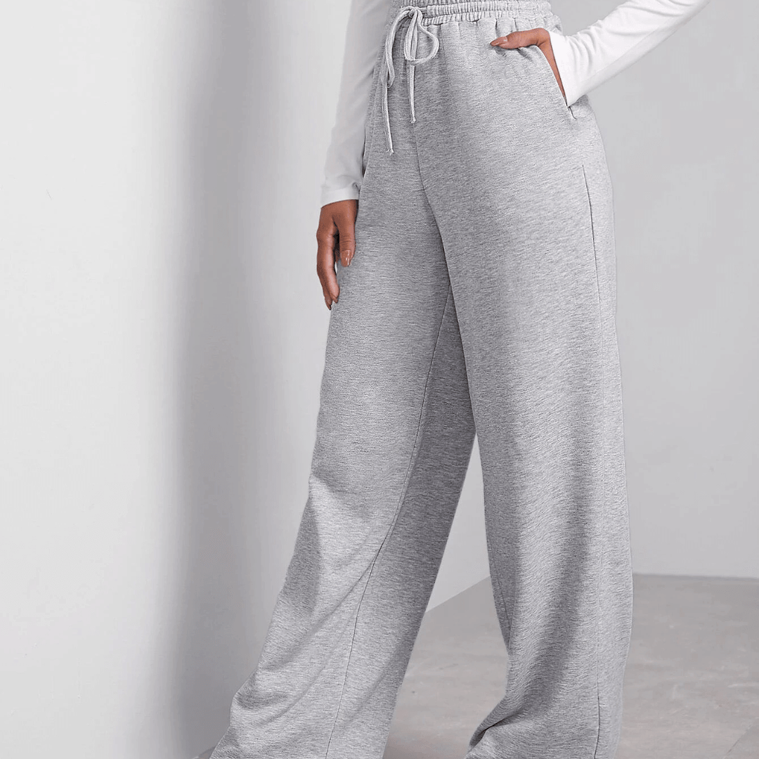 Drawstring sports pants