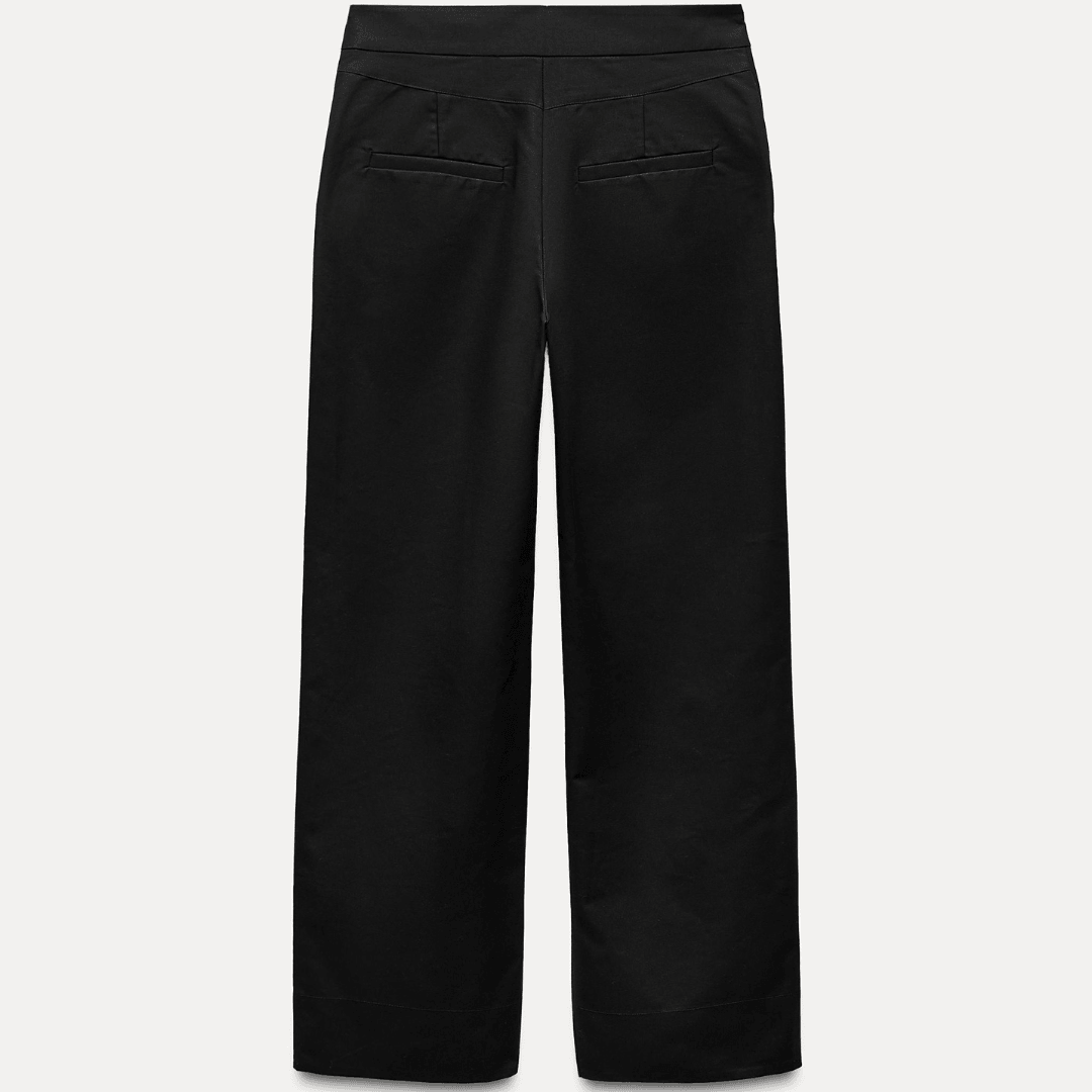 High life tousers with bottons