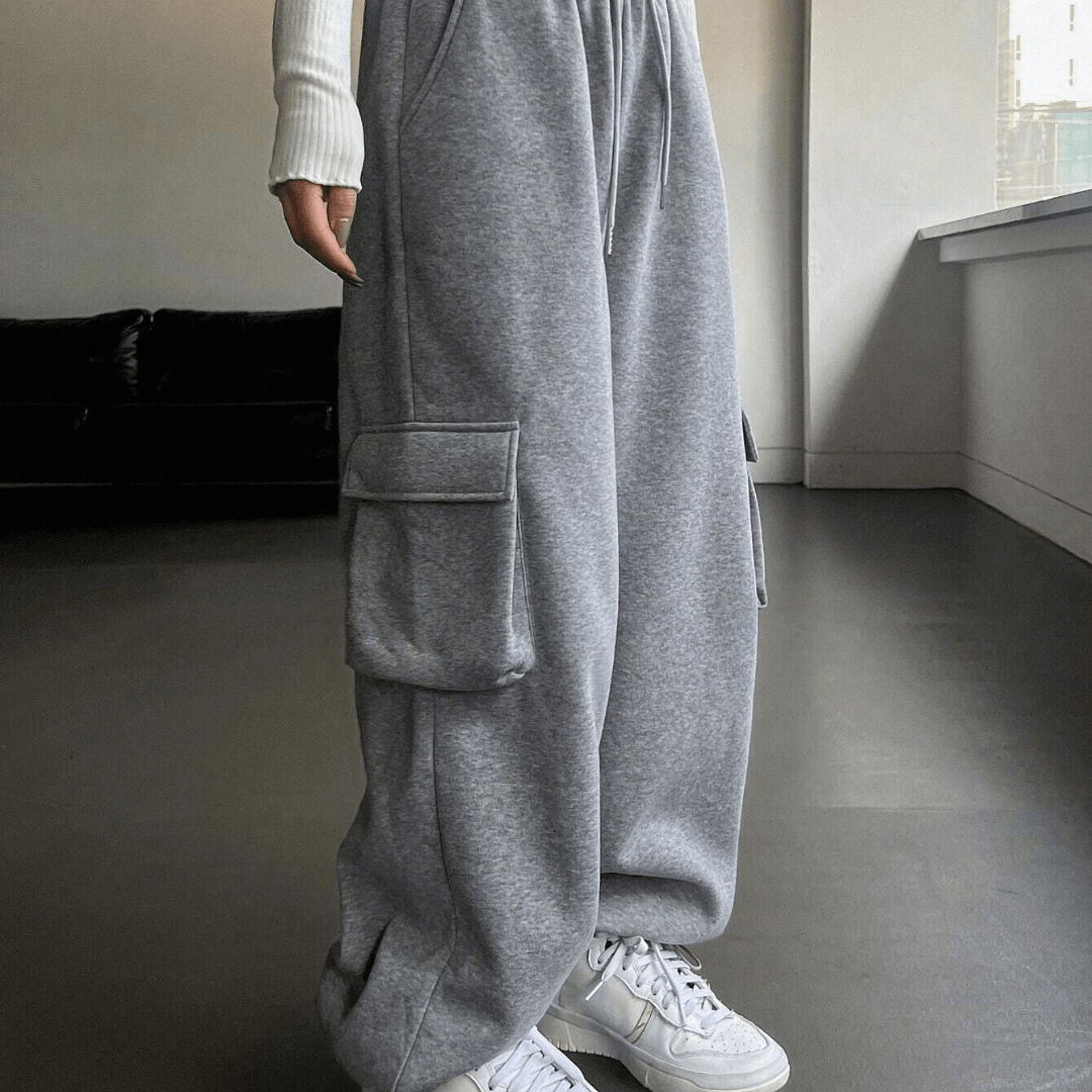 Cargo Jogger Pants with Side Pockets