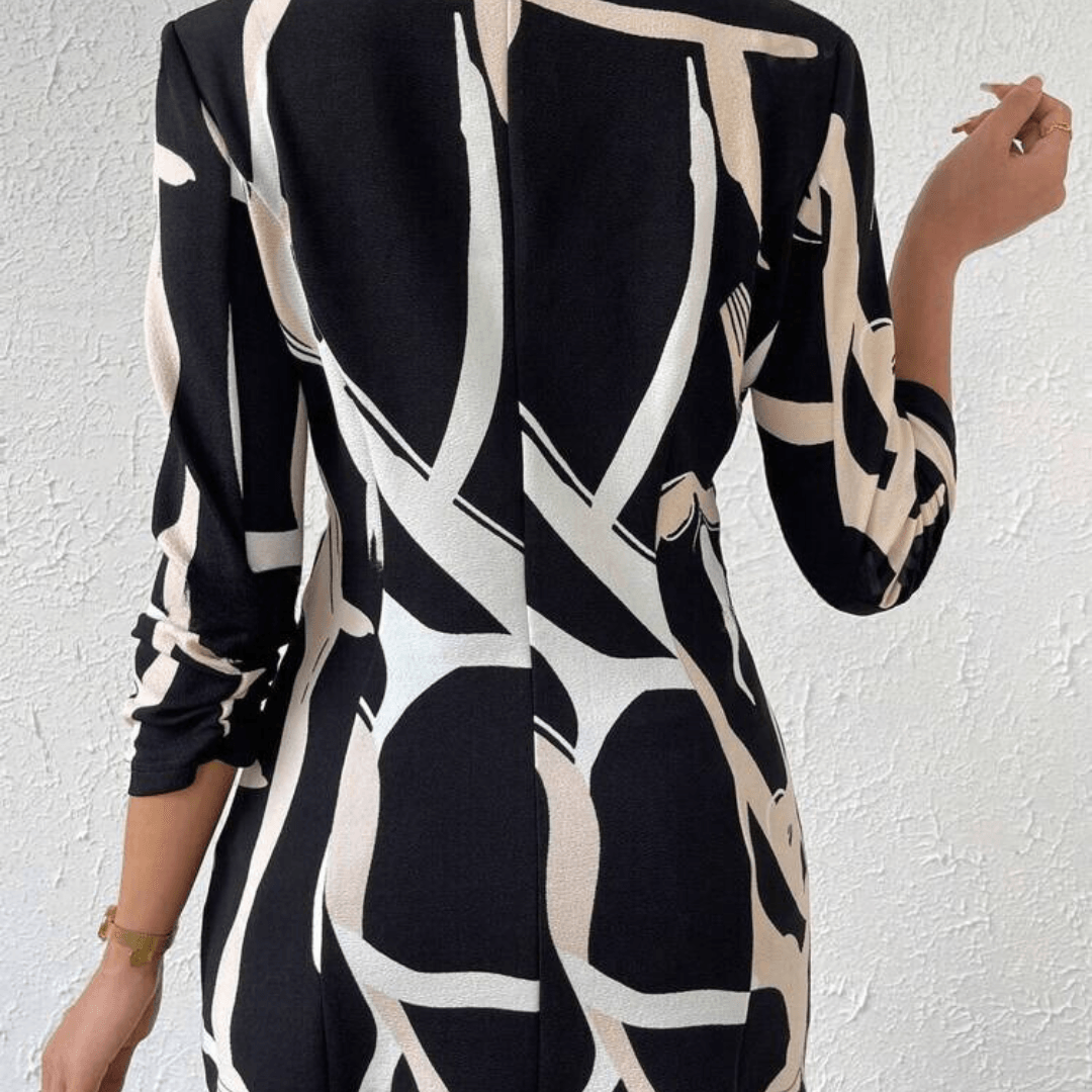 Abstract Pattern Blazer