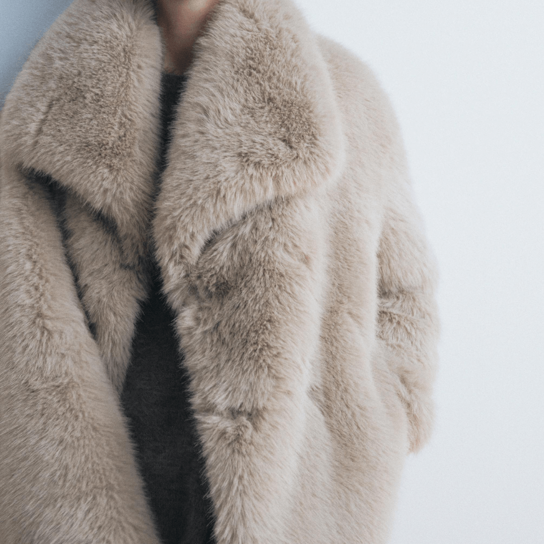 Elegant Faux Fur Coat