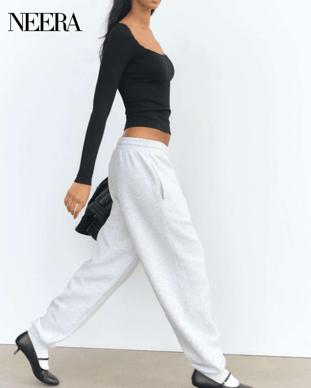 Seamless with bow and lace T-shirt