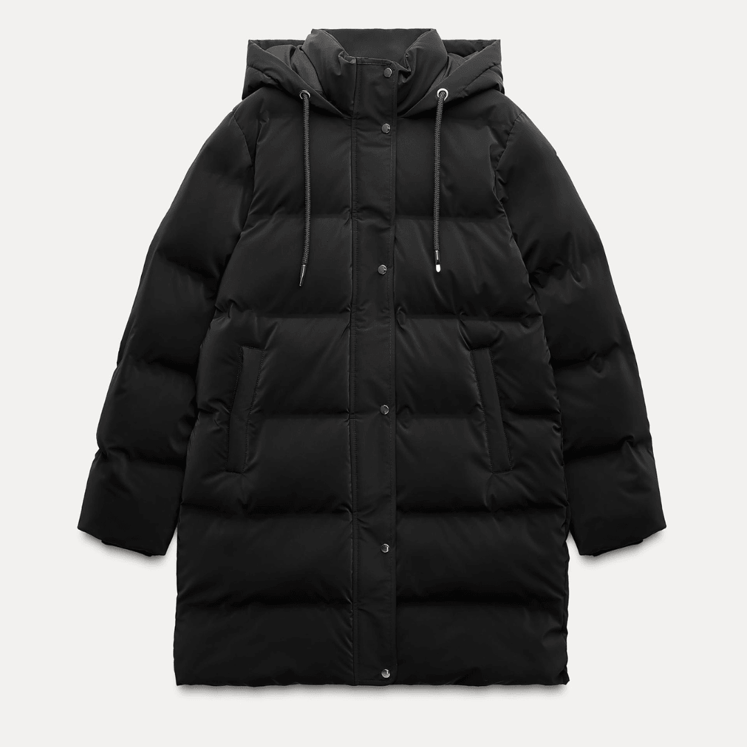 Windproof Padded Hooded Anorak