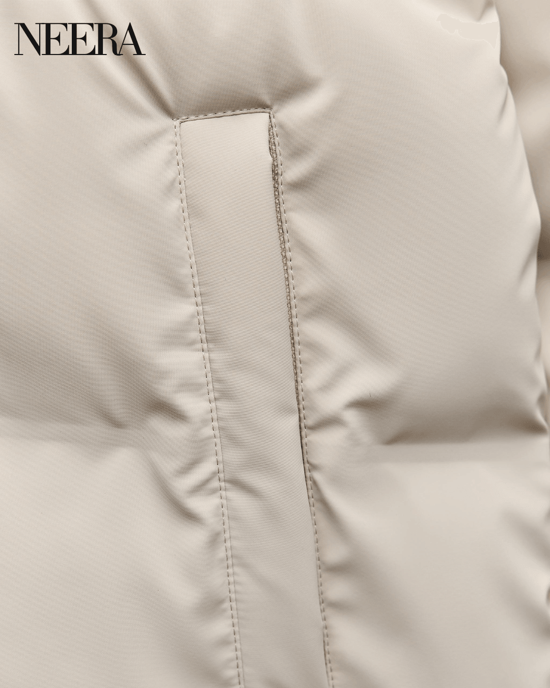 Windproof Padded Hooded Anorak