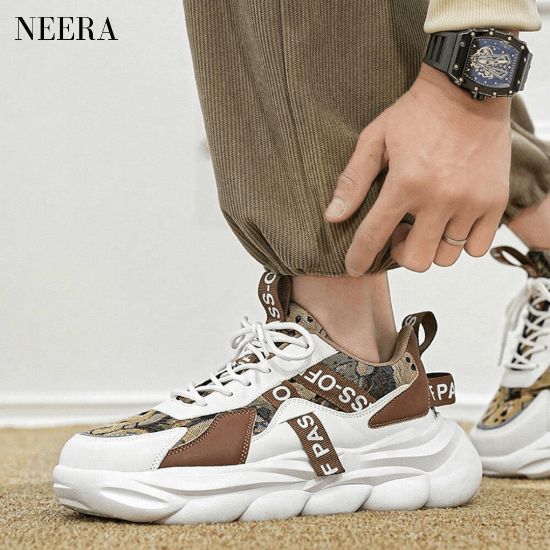 Men's sports scarf with suola spessa and morbid orthopediche