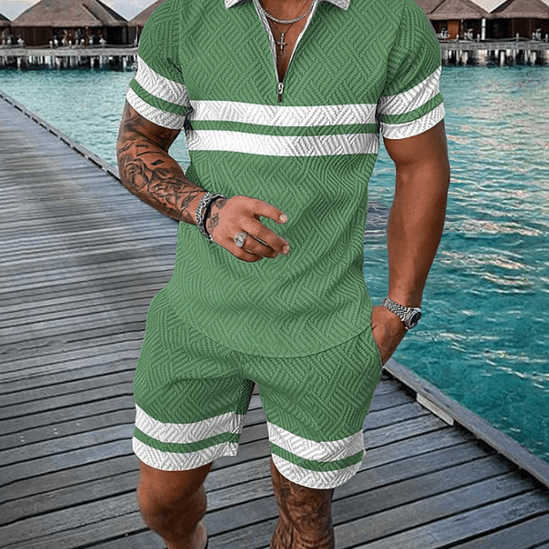 Apogee Polo Shirt And Shorts Co-Ord