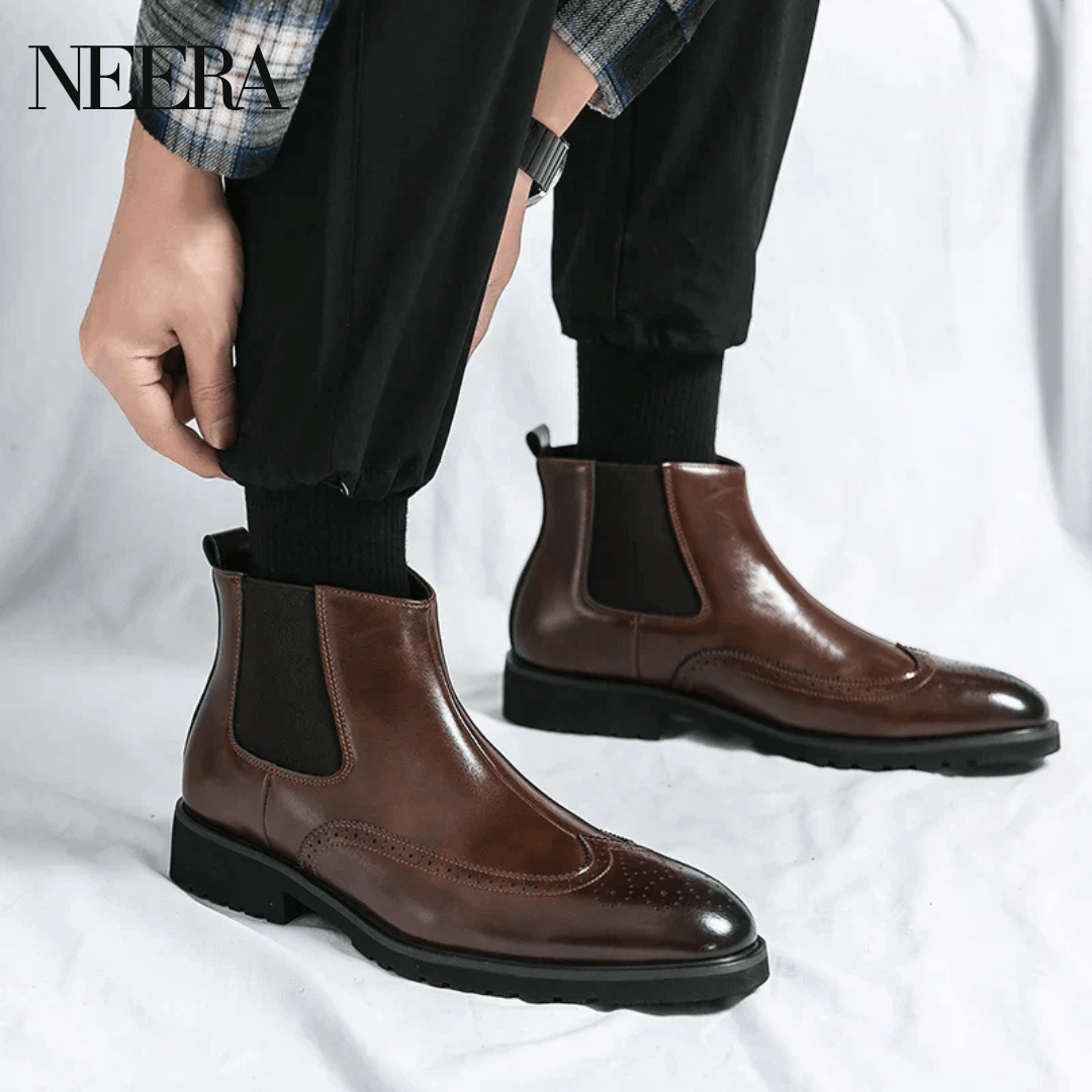 Adrian | Leather Chelsea boots