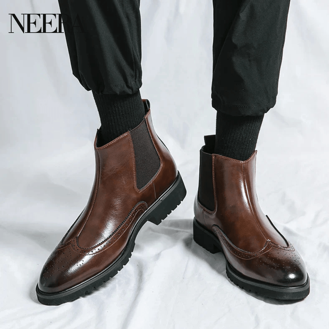 Adrian | Leather Chelsea boots