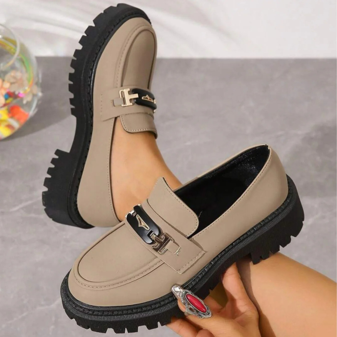 Chantal | Quality leather loafers with a cushioned and comfortable sole