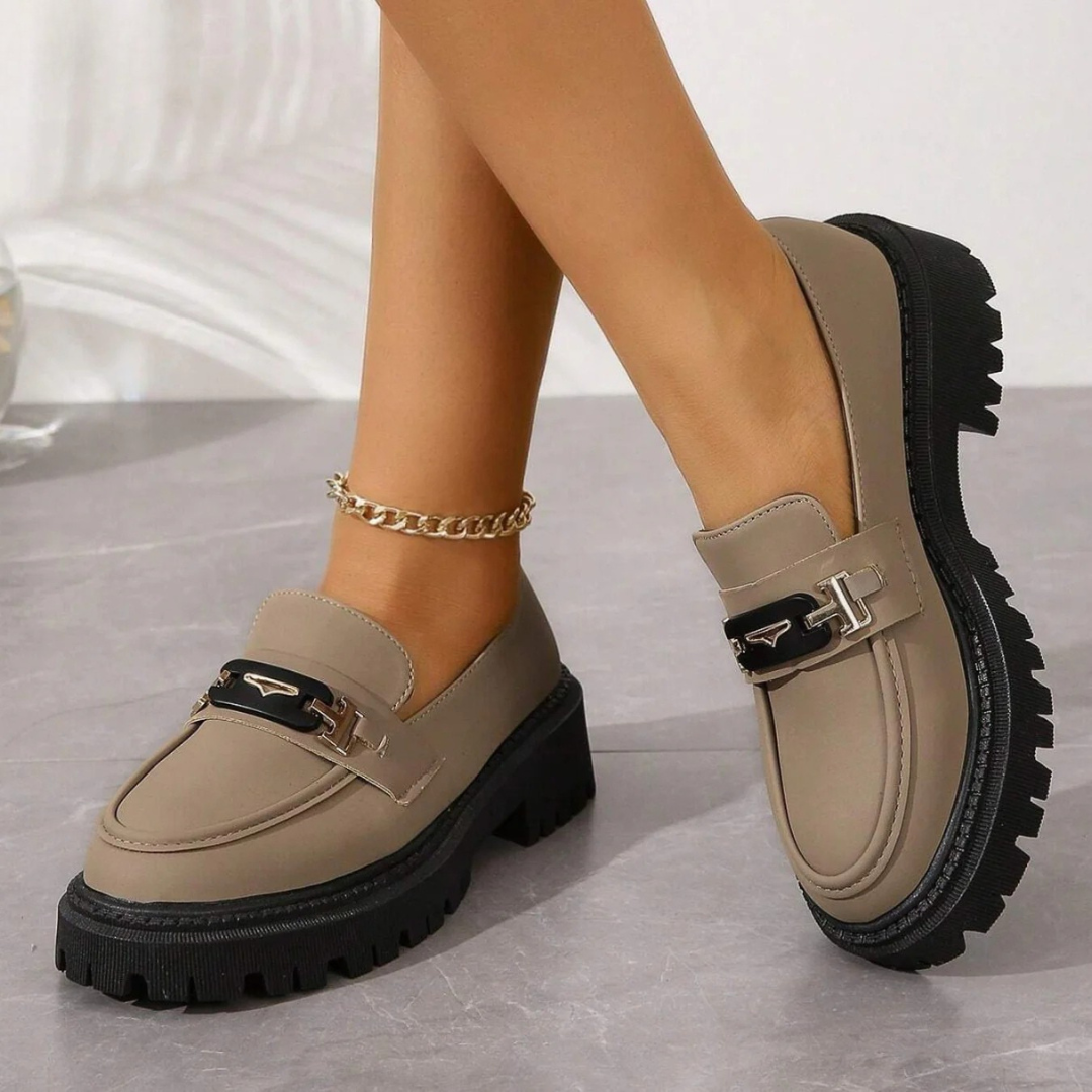 Chantal | Quality leather loafers with a cushioned and comfortable sole