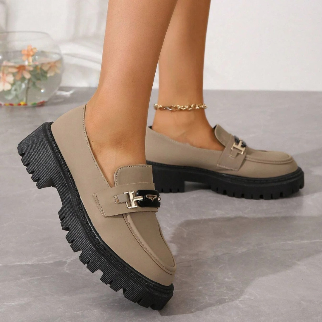 Chantal | Quality leather loafers with a cushioned and comfortable sole