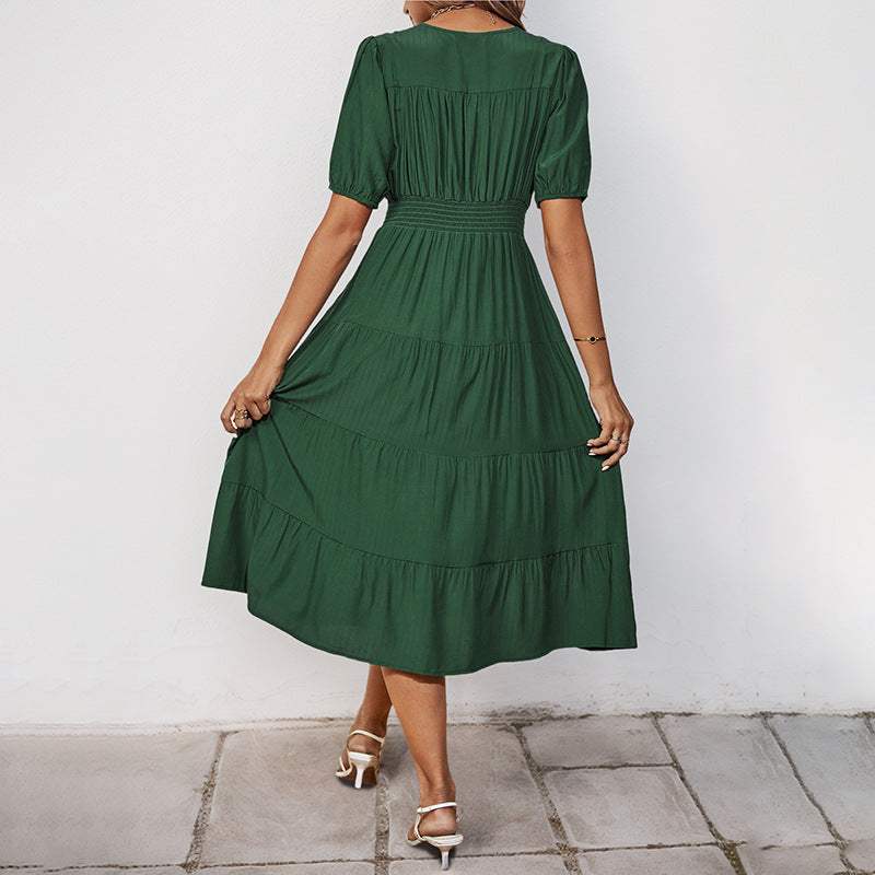 Erminia | Robe en mousseline de coton