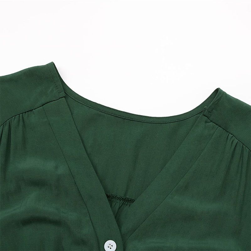 Erminia | Robe en mousseline de coton