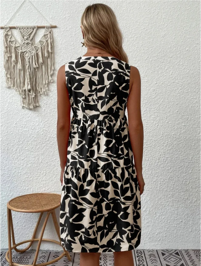 Giorgia | Robe fleurie en viscose