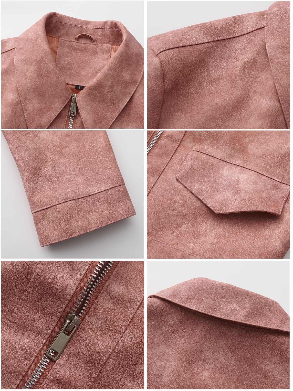 Clara | Genuine Suede Leather Jacket
