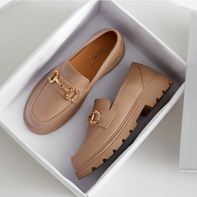 Colette | Comfortable leather loafers with thick soles