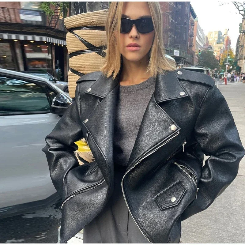 Hortense | Perfecto en cuir véritable