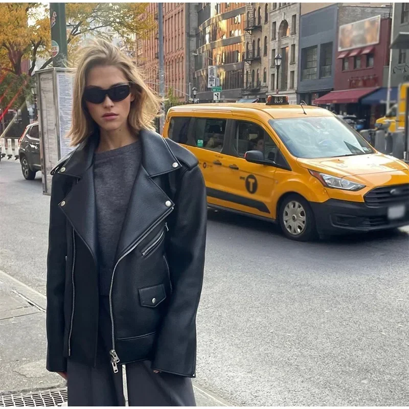 Hortense | Perfecto en cuir véritable