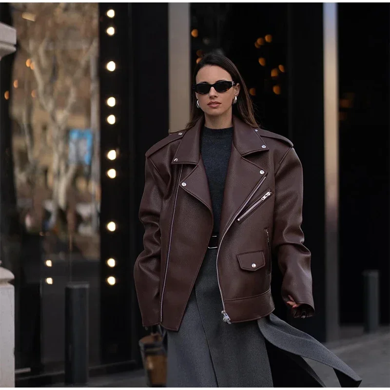 Hortense | Perfecto en cuir véritable