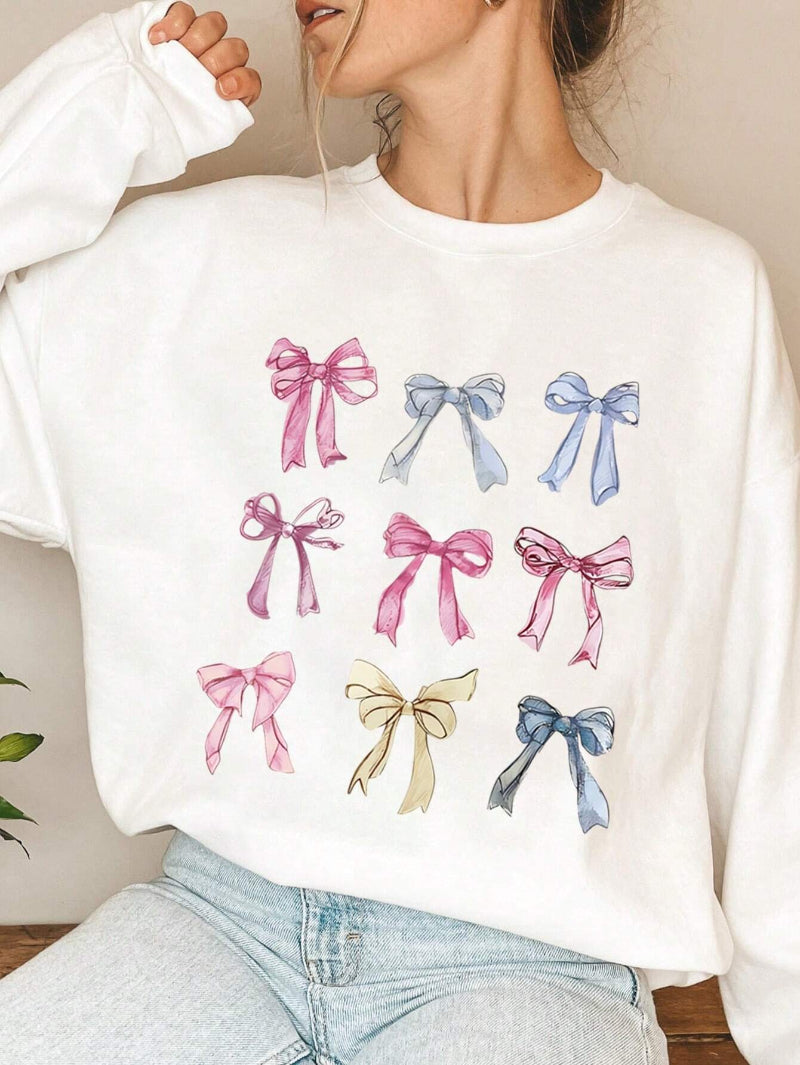 Éléonore™ | Sweat-shirt blanc oversize