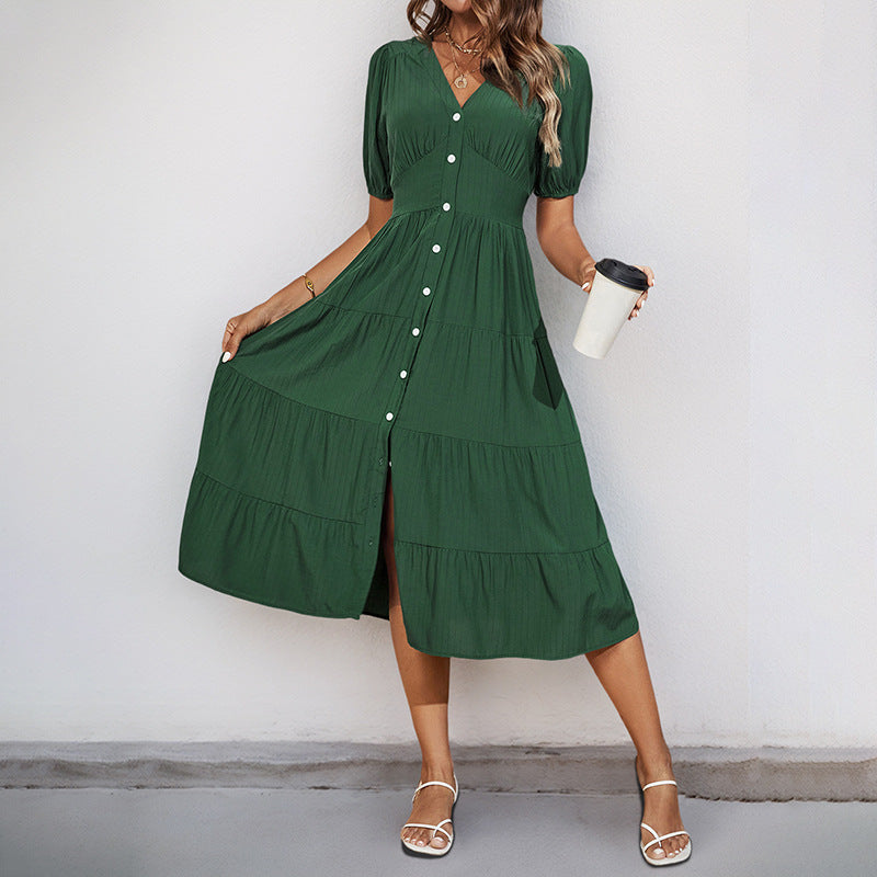 Erminia | Robe en mousseline de coton