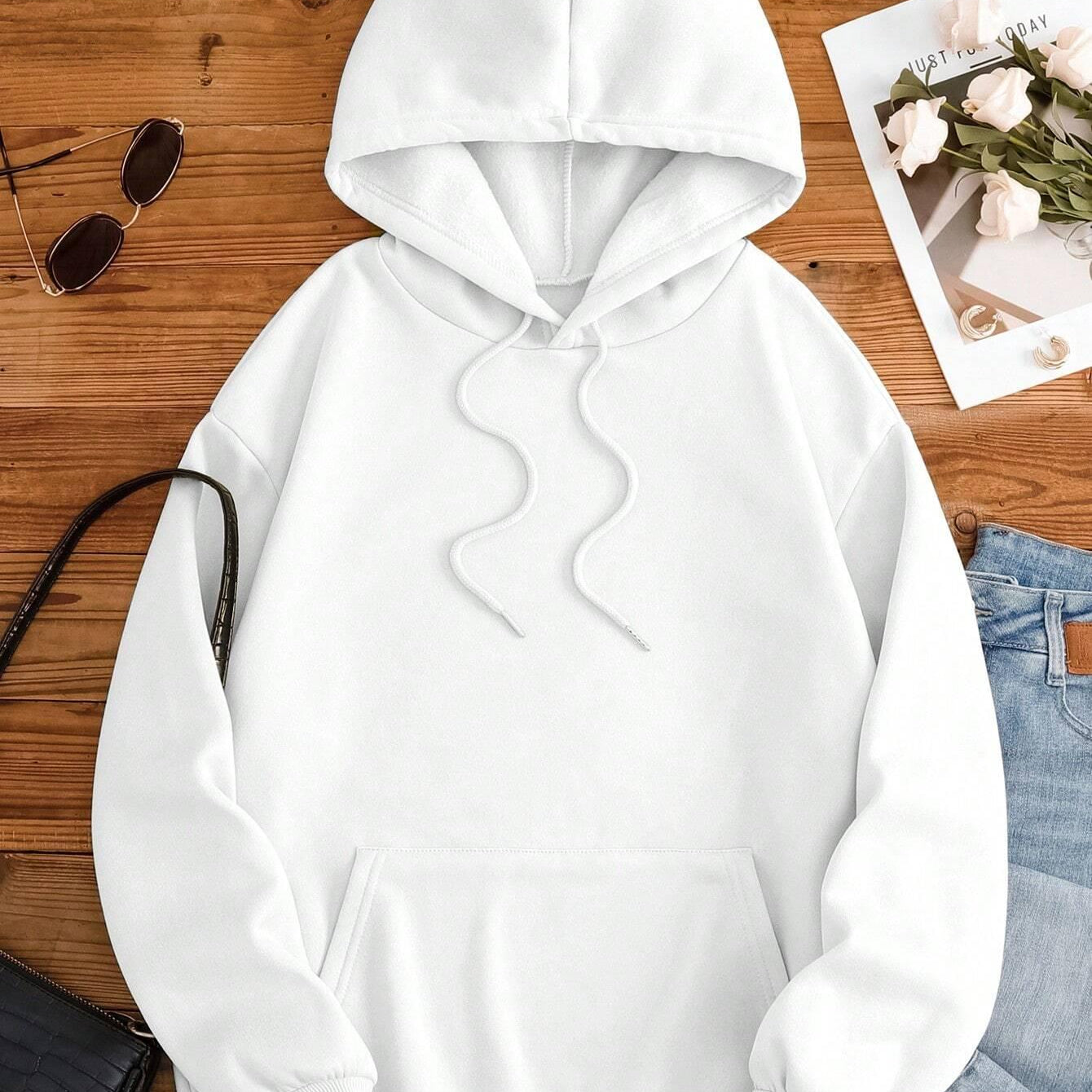 Naëlle™ | Sweat-shirt oversize imprimé au dos