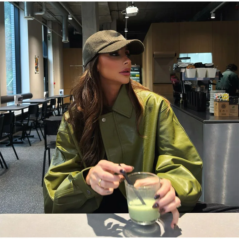 Gabrielle | Veste en cuir véritable