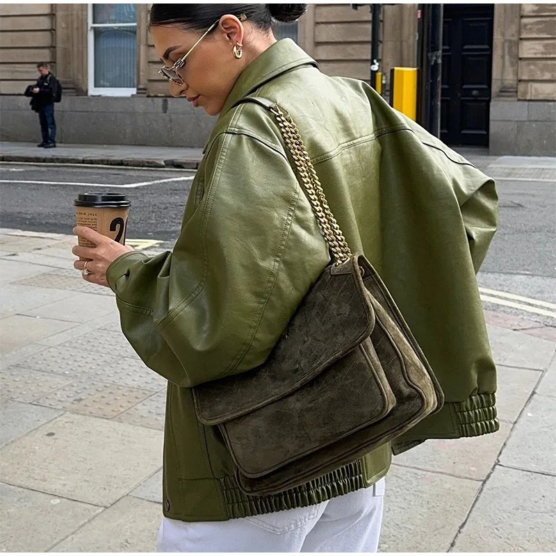 Gabrielle | Veste en cuir véritable