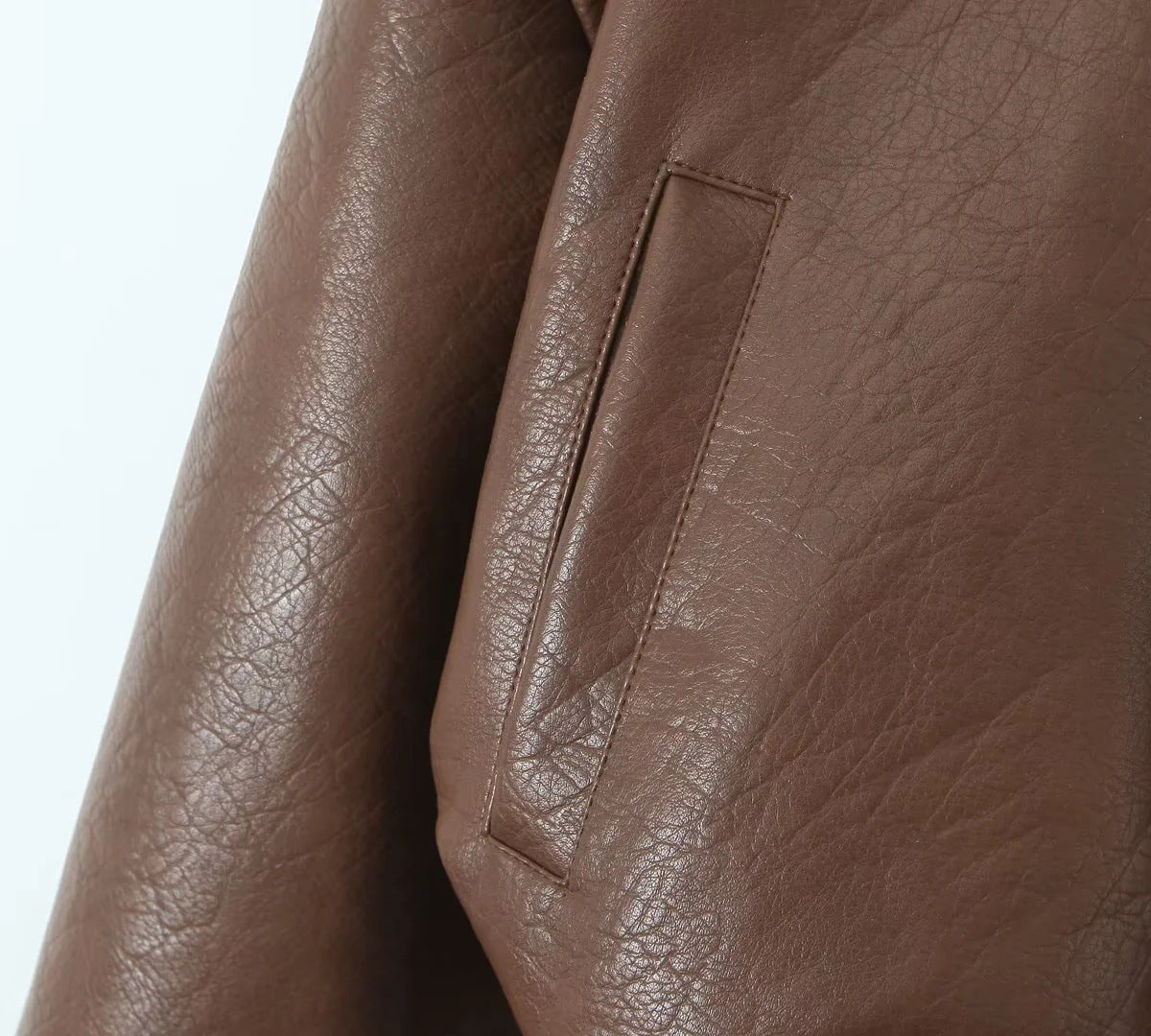 Élise | Veste en cuir véritable