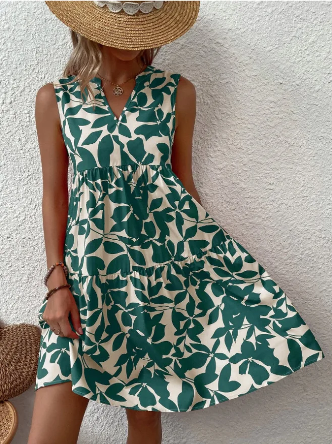 Giorgia | Robe fleurie en viscose