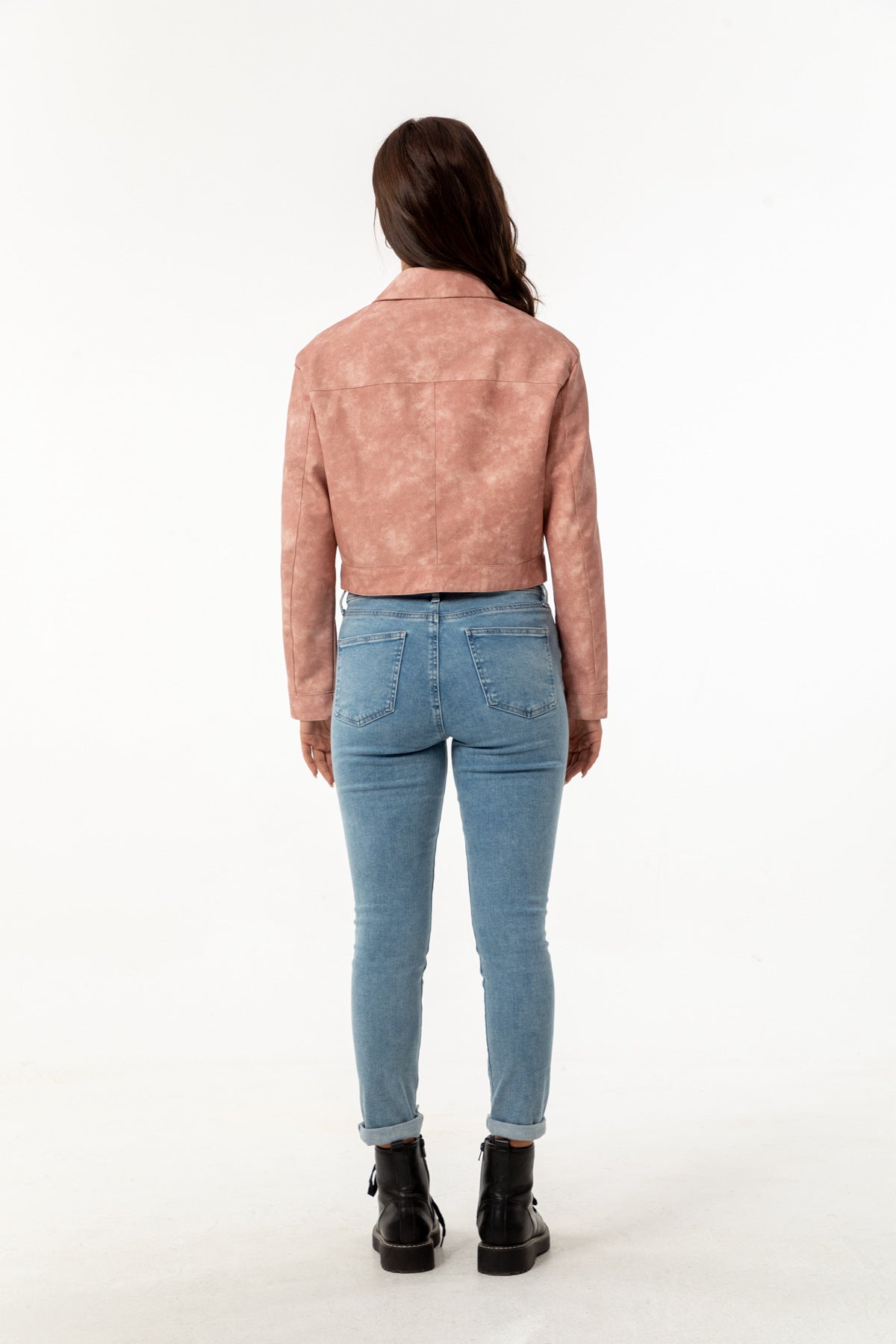 Clara | Genuine Suede Leather Jacket