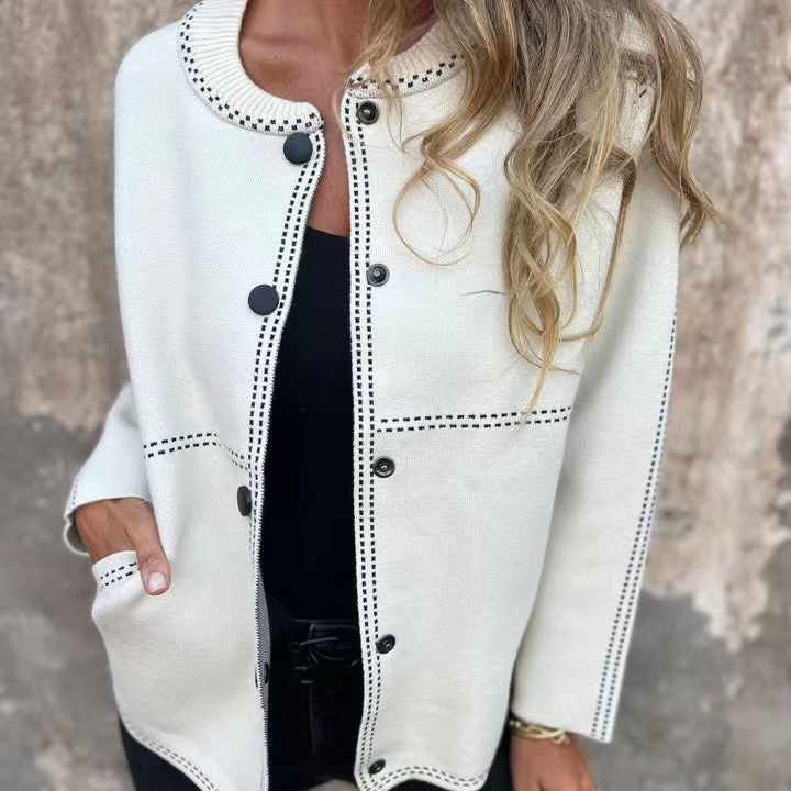 Alba |  Cardigan boutonné pour femme 🌸 Spécialités de printemps 💐